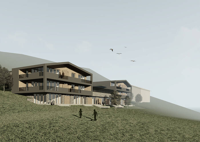 Neubau Studie <br/> Wohn- und Geschäftshaus<br/> Kärnten