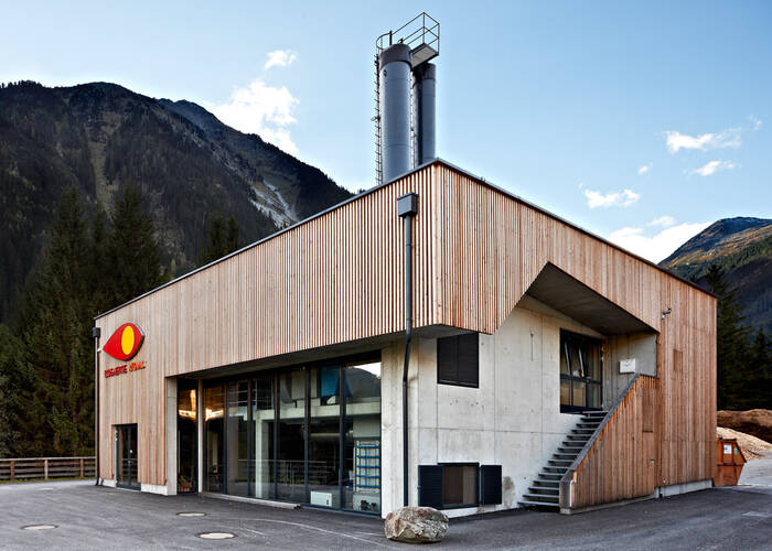 Neubau <br/>Heizwerk <br/> Krimml