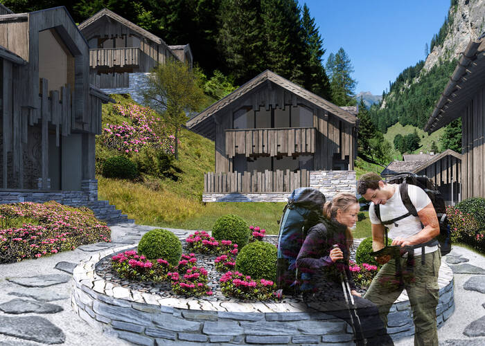 Neubau <br/> Chaletdorf <br/> Großarl
