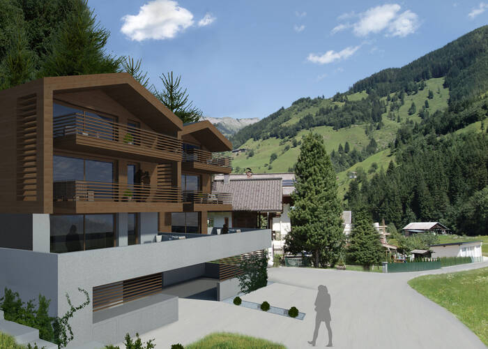 Neubau <br/>Wohnhaus <br/> Großarl